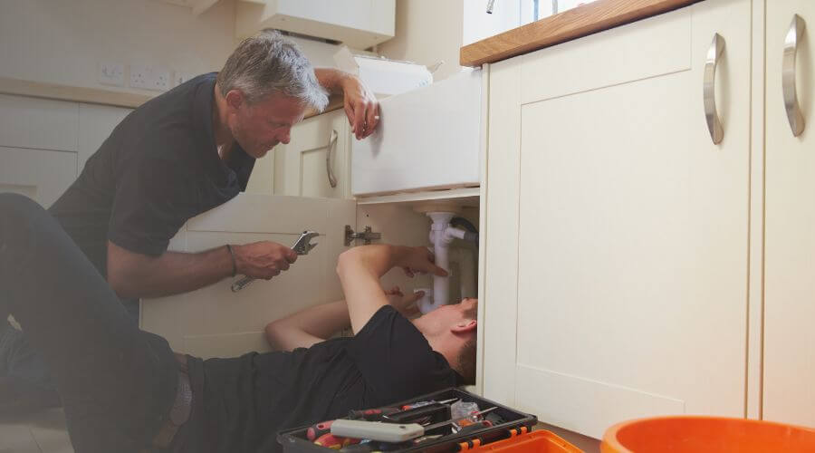 Professional burst pipe repair services in Cayuga, ND